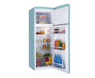 Lodówka Amica KGC15632T 144cm Niebieska Retro SlimSize Górny Zamrażalnik 206L - 1021952 - zdjęcie 4